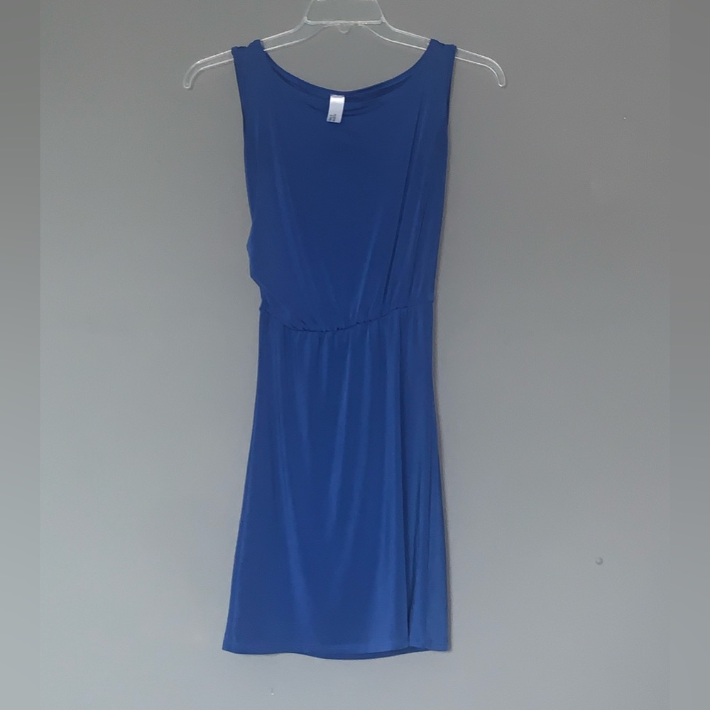 sophie and trey blue mini dress